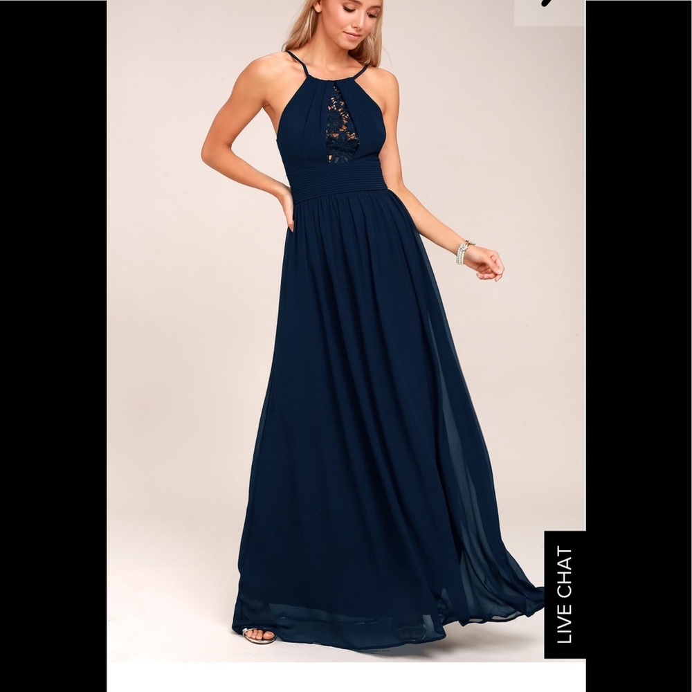 Cherish the Night Lace Maxi